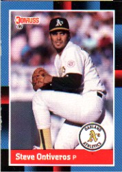 1988 Donruss Baseball Cards    467     Steve Ontiveros
